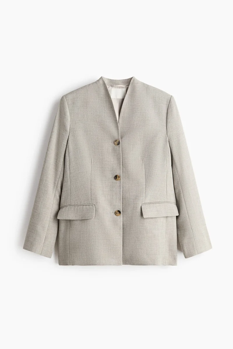 H&M  Lapelless blazer for Women | Best Price UAE